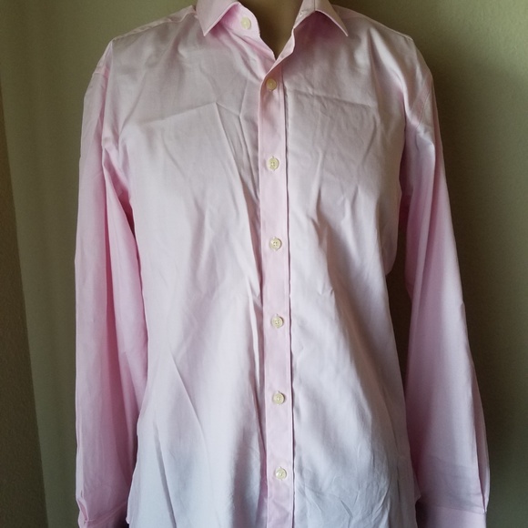 The Savile Row Co. London Pink Button Up Shirt - Picture 8 of 8